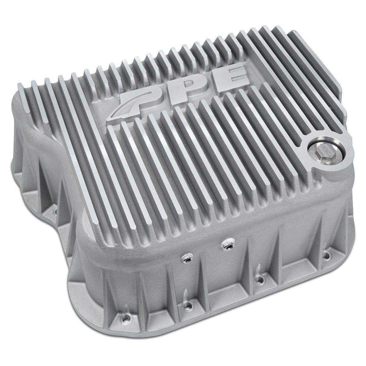 1990-2009 Cummins 5.9L/6.7L Heavy Duty Deep Aluminum Transmission Pan (228051020) - Pacific Performance Engineering