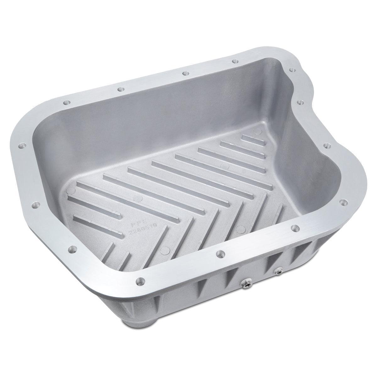 1990-2009 Cummins 5.9L/6.7L Heavy Duty Deep Aluminum Transmission Pan (228051020) - Pacific Performance Engineering