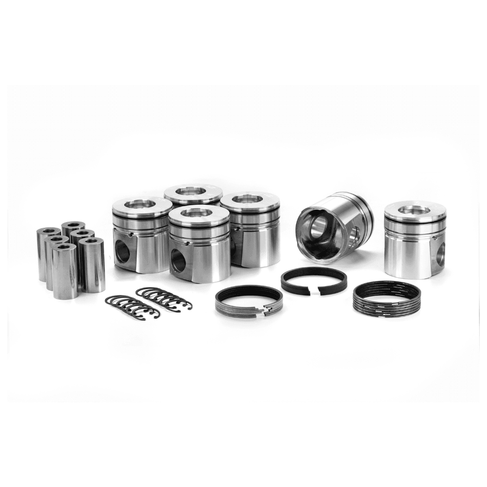 1998-2002 Cummins 5.9L 24V ISB Dualoy Piston & Ring Kit (7198DKT) - Dualoy Pistons