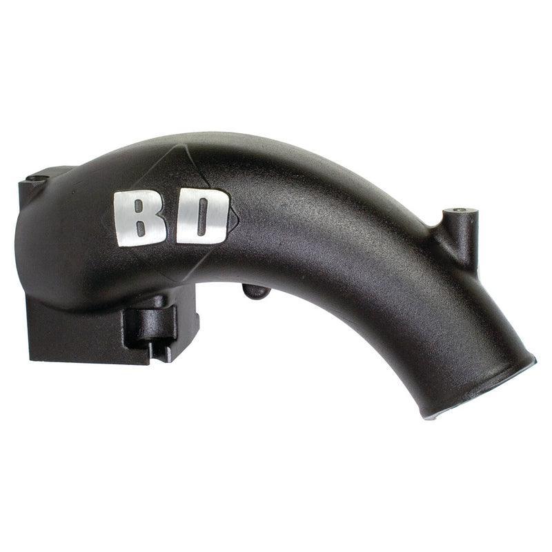 1998-2002 Cummins 5.9L BD Diesel X-Flow Power Intake Elbow Black Powder Coated (1041550) - BD Diesel