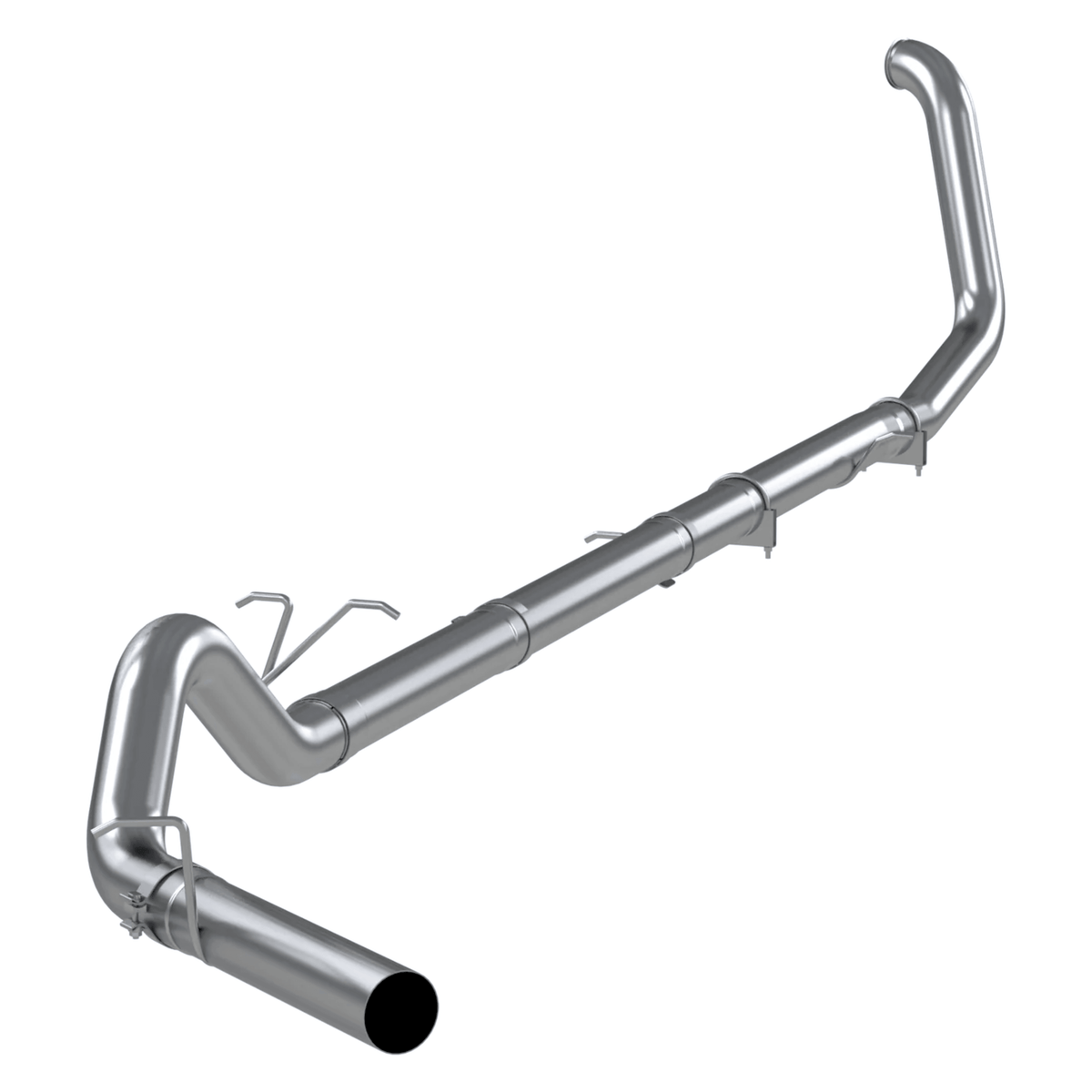 1999-2003 Powerstroke 7.3L Aluminized 4" Turbo Back Exhaust (S6200PLM) - MBRP