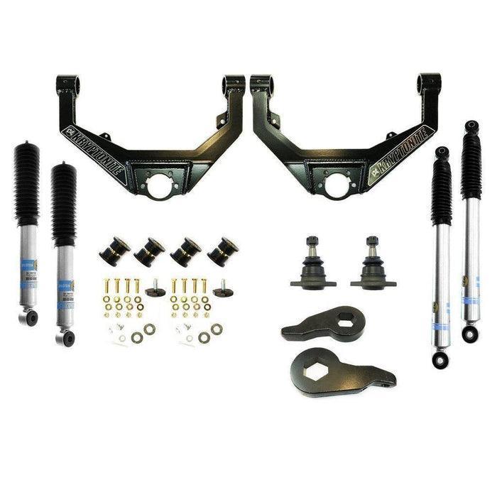 1999-2010 Duramax Kryptonite Stage 3 Leveling Kit w/ Bilstein Shocks (KR10STAGE3BIL) - Kryptonite