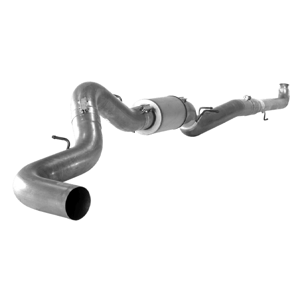 2001-2004.5 Duramax LB7 5" Downpipe Back Exhaust w/ Muffler (531100) - Mel's Manufacturing