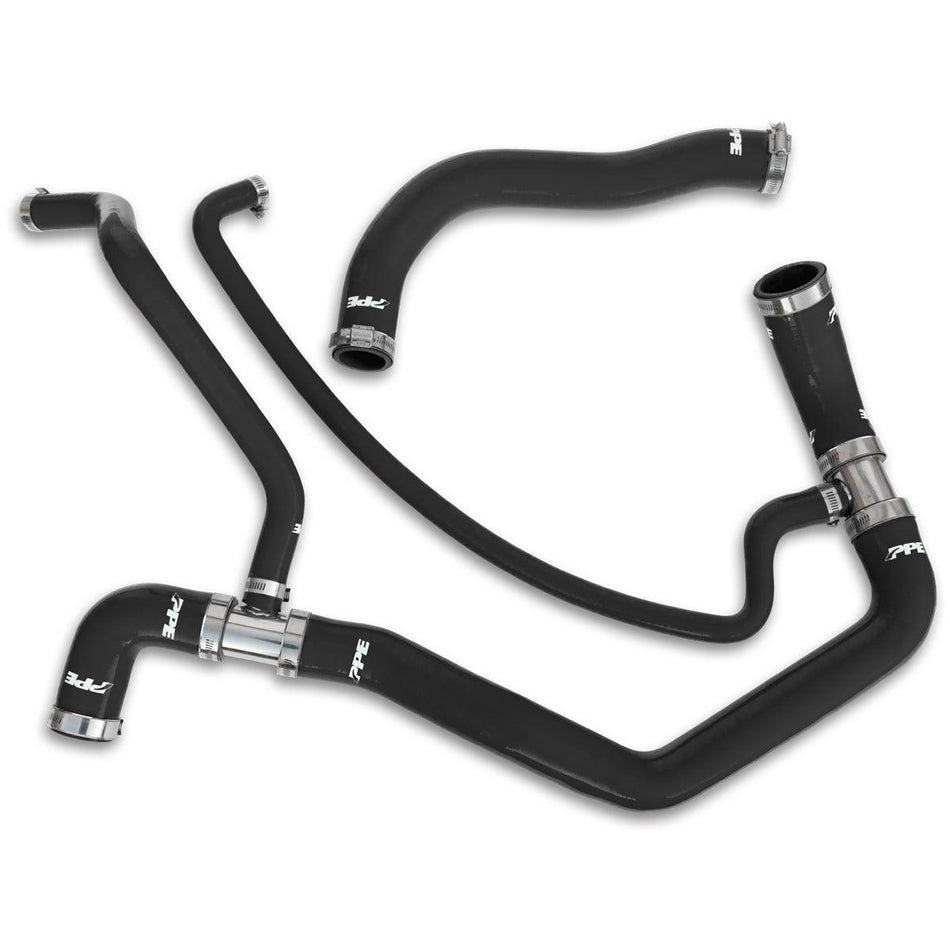 2001-2005 Duramax LB7 Performance Silicone Upper & Lower Coolant Hose Kit (119020100) - Pacific Performance Engineering