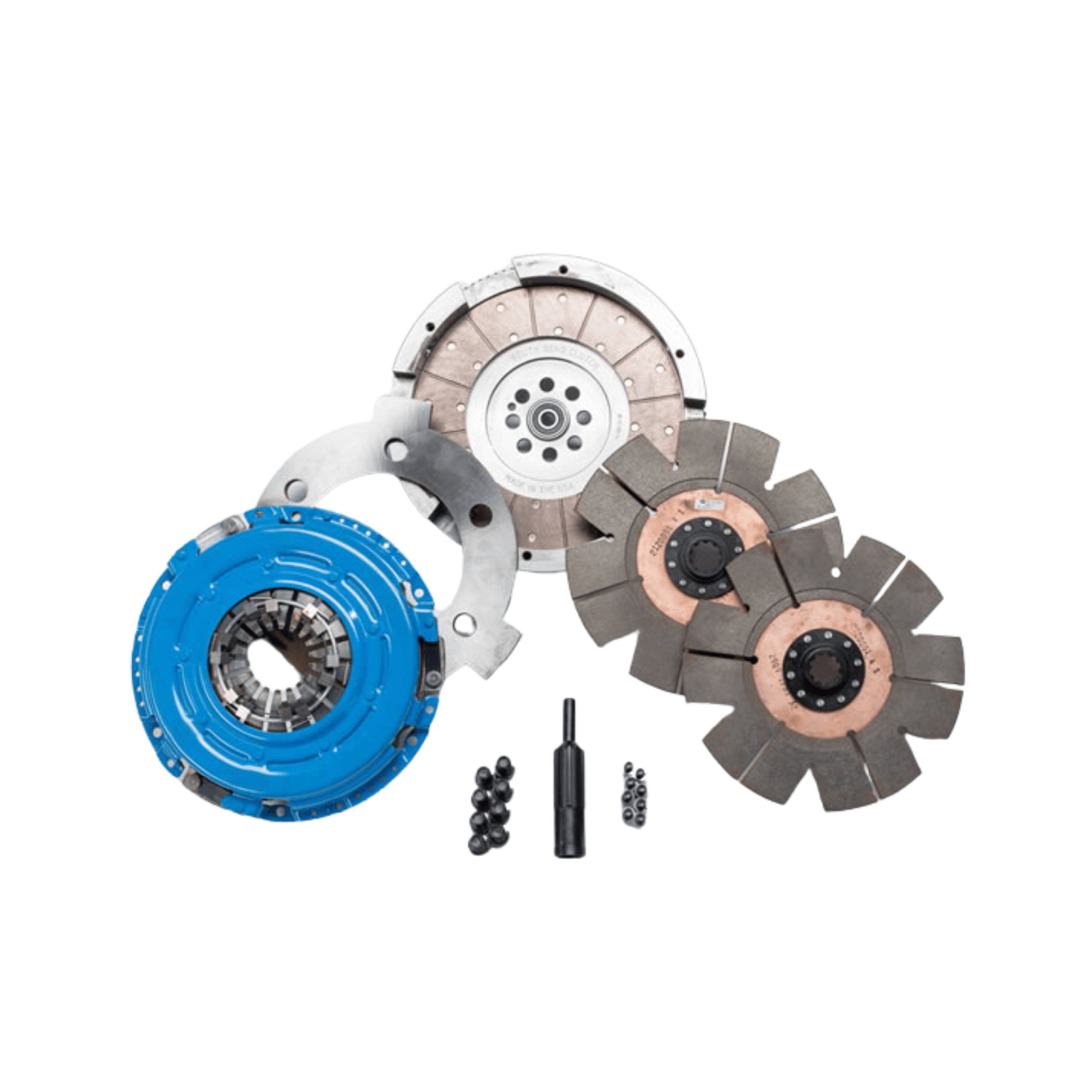 2001-2005 Duramax LB7/LLY Competition Dual Disc Clutch Kit (DDCMAX-Y) - South Bend Clutch