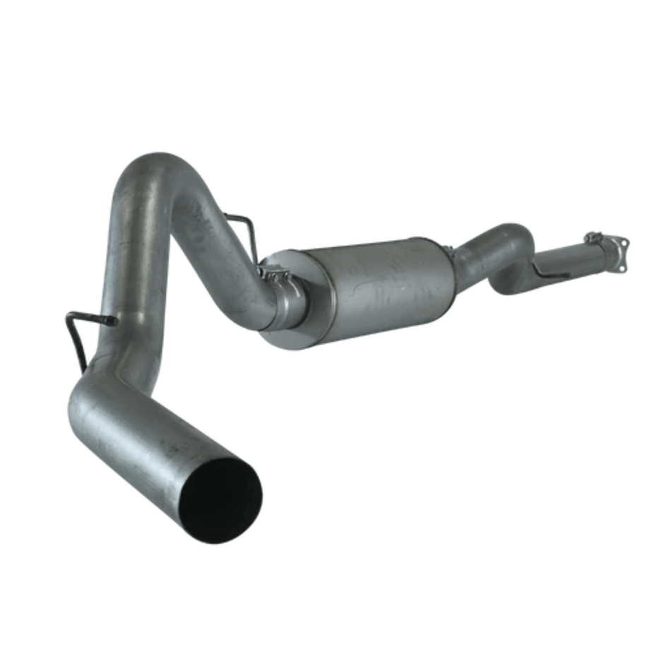 2001-2007 Duramax 4" Cat Back Exhaust OEM 4 Bolt Flange w/ Muffler (431110) - Mel's Manufacturing