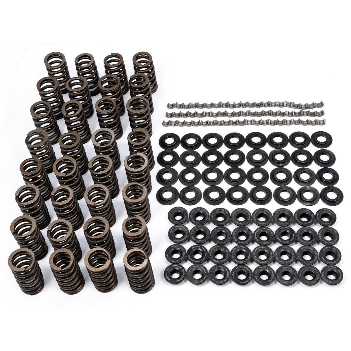 2001-2016 Duramax Valve Springs, Retainers & Keepers Complete Kit (110090050) - Pacific Performance Engineering