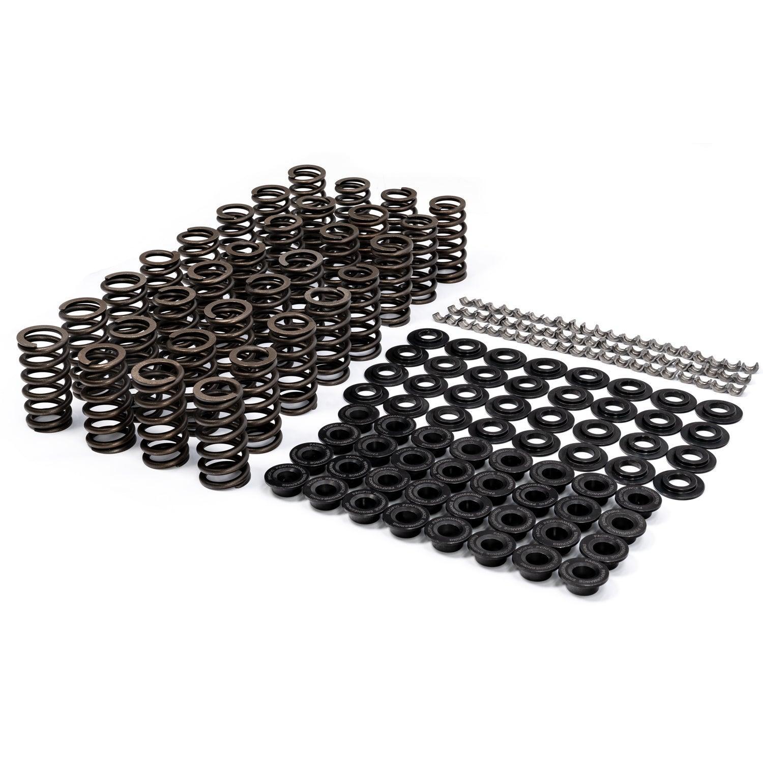 2001-2016 Duramax Valve Springs, Retainers & Keepers Complete Kit (110090050) - Pacific Performance Engineering