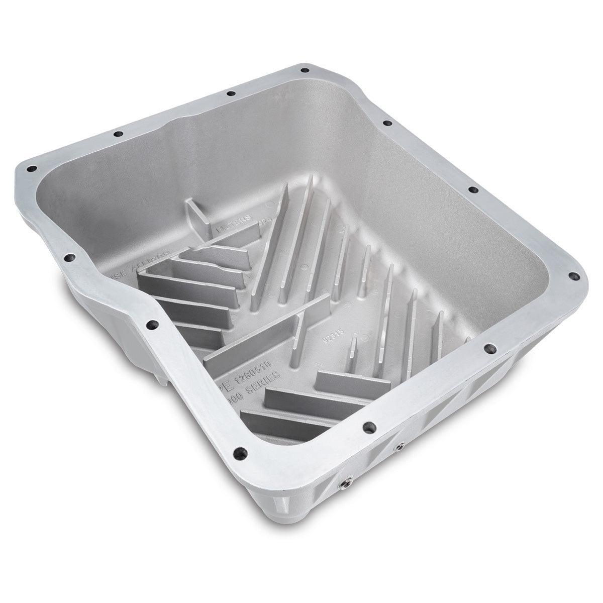 2001-2019 Duramax Deep Allison HD Aluminum Transmission Pan (128051010) - Pacific Performance Engineering