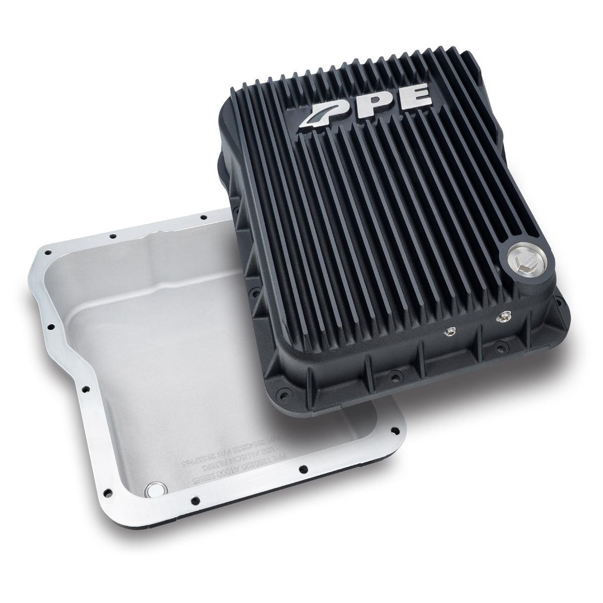 2001-2019 Duramax HD Cast Aluminum Transmission Pan (128052010) - Pacific Performance Engineering