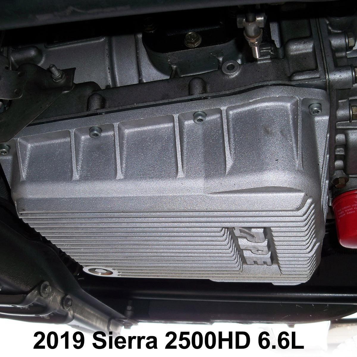 2001-2019 Duramax HD Cast Aluminum Transmission Pan (128052010) - Pacific Performance Engineering