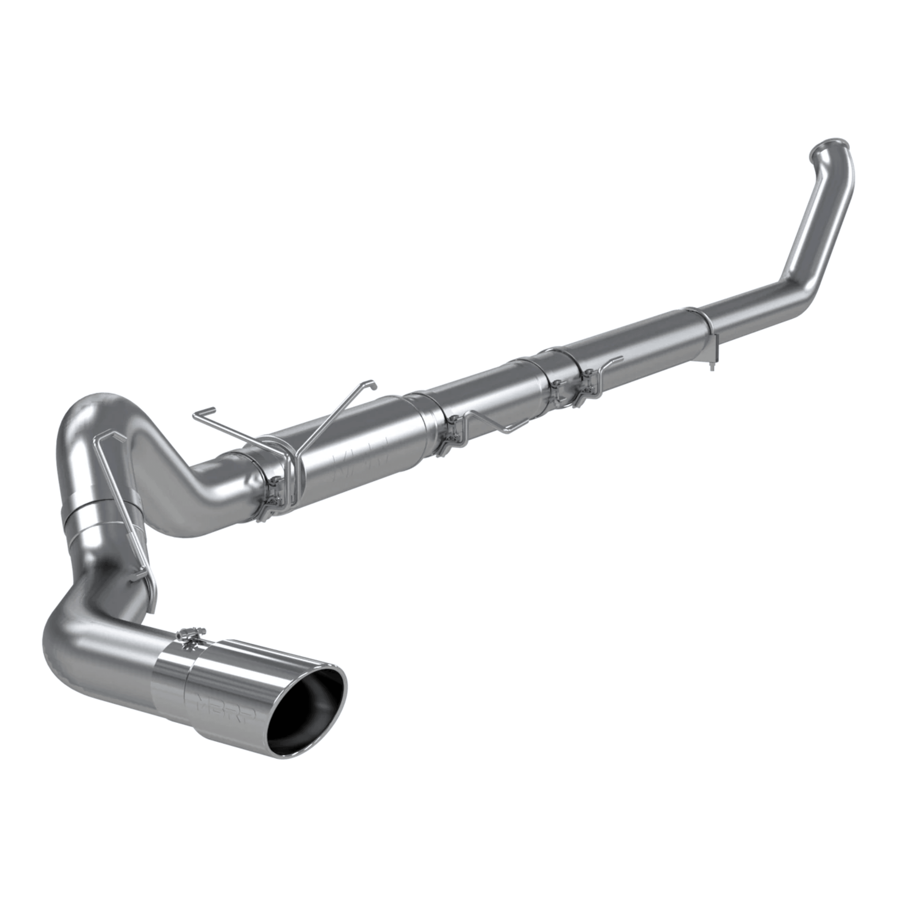 2003-2004 Cummins 5.9L Aluminized 5" Turbo Back Exhaust (S61140AL) - MBRP