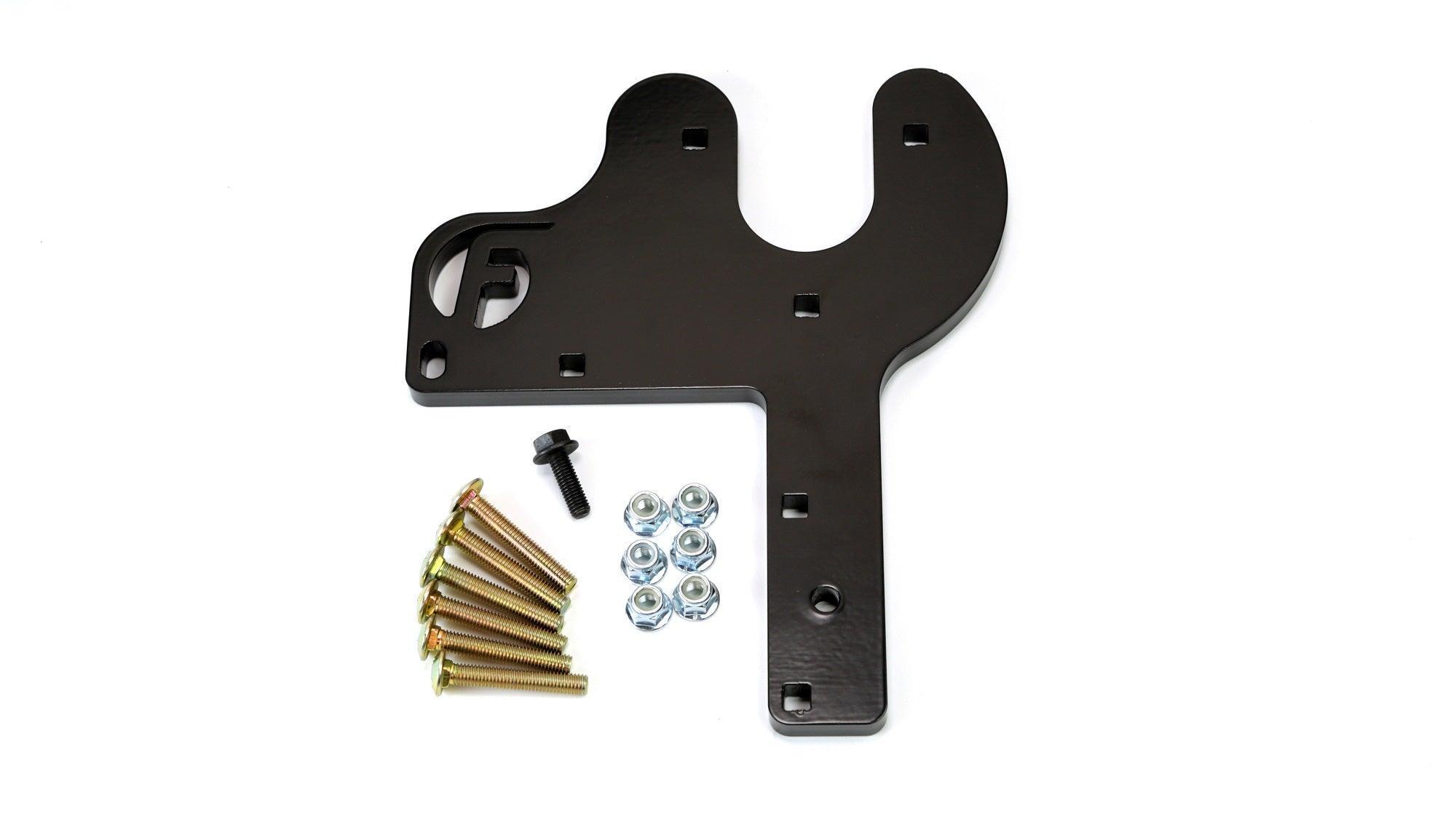 2003-2007 Cummins 5.9L Dual Pump Bracket and Mounting Hardware (FPE-34610-PC) - Fleece Performance