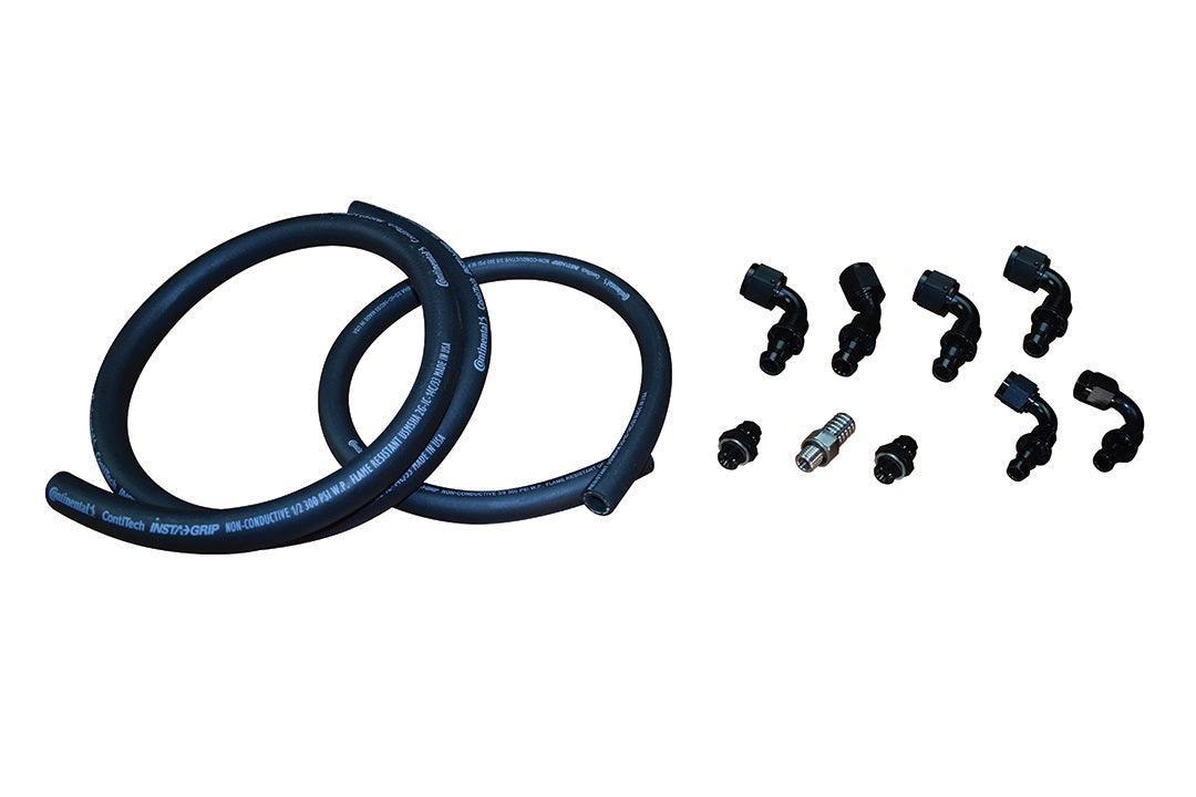 2003-2007 Cummins 5.9L Fuel Distribution Block Hose and Fitting Kit (FPE-FFD-RF-HF-KIT-3G) - Fleece Performance