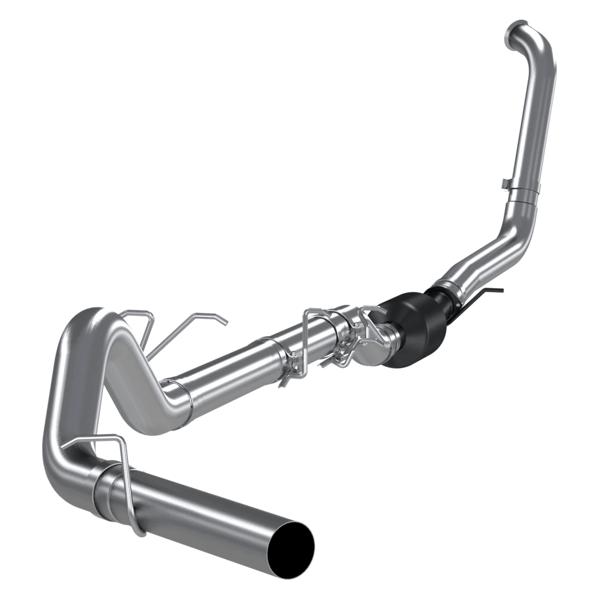 2003-2007 Powerstroke 6.0L Aluminized 4" Turbo Back Exhaust (S6212PLM) - MBRP