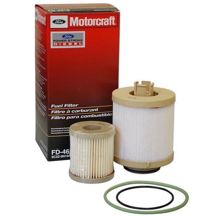 2003-2007 Powerstroke 6.0L Motorcraft OEM Fuel/Water Separator Filters (FD4616) - Motorcraft