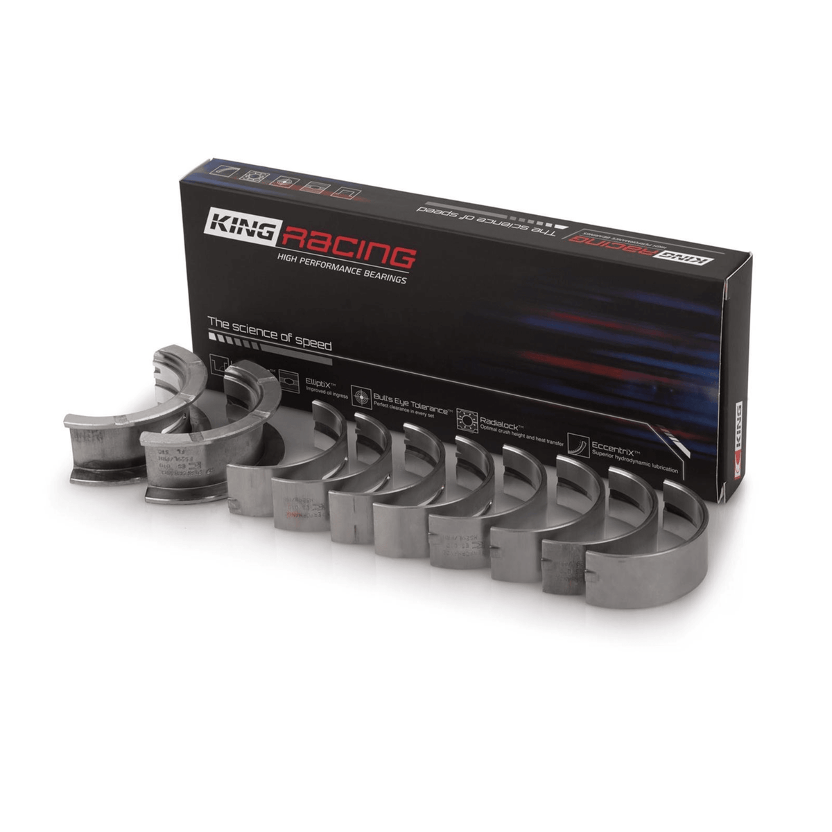 2003-2010 Powerstroke 6.0L/6.4L King CP-Series Main Bearings Set (MB5736CP) - King Engine Bearings