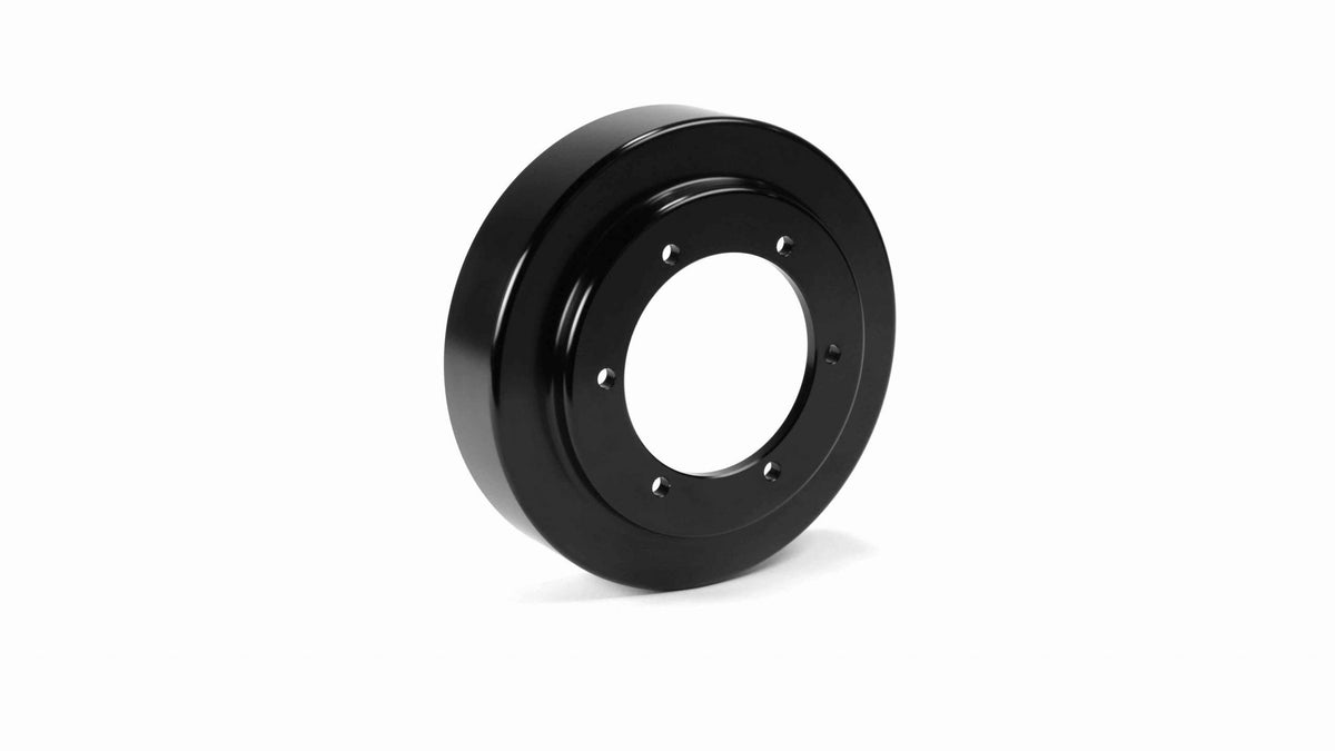 2003-2012 Cummins 5.9L/6.7L Fan Drive Pulley Black Finish (FPE-34660-BLK) - Fleece Performance