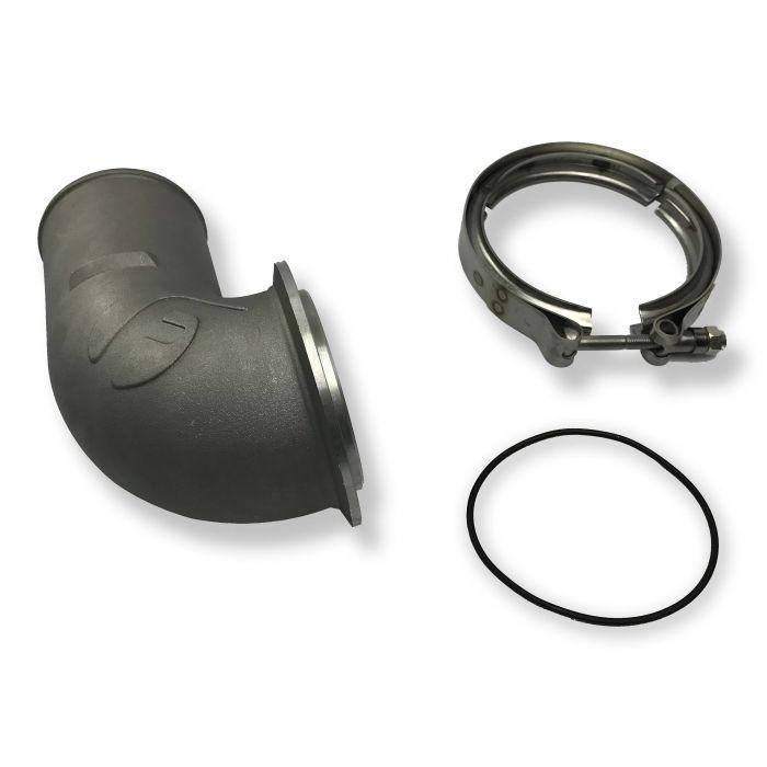 2003-2018 Cummins 5.9L/6.7L Turbo Compressor Discharge Adapter Kit (FPE-S4TCDA-KIT) - Fleece Performance