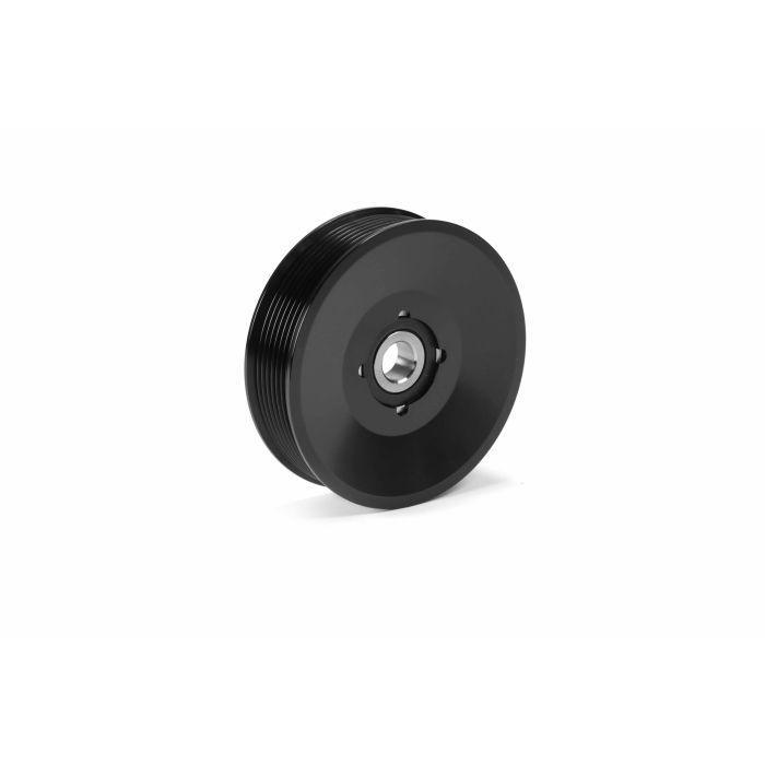 2003-2018 Cummins 5.9L/6.7L Upper Fan Pulley Idler Black (FPE-34657-BLK) - Fleece Performance