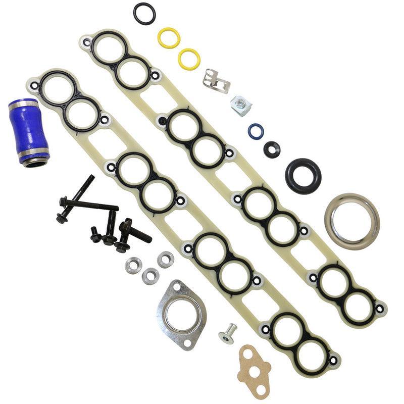 2004-2007 Powerstroke 6.0L EGR Gasket Kit w/Square Tube (1900204) - BD Diesel