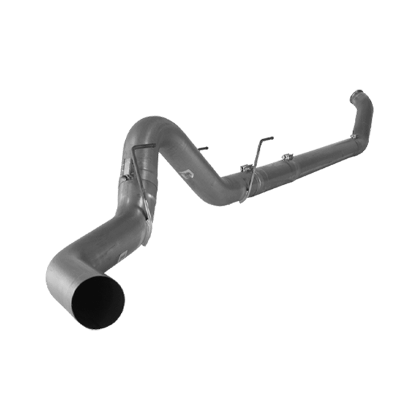 2004.5-2007 Cummins 5.9L 4" Turbo Back Single No Muffler (FLO-819NM) - Mel's Manufacturing