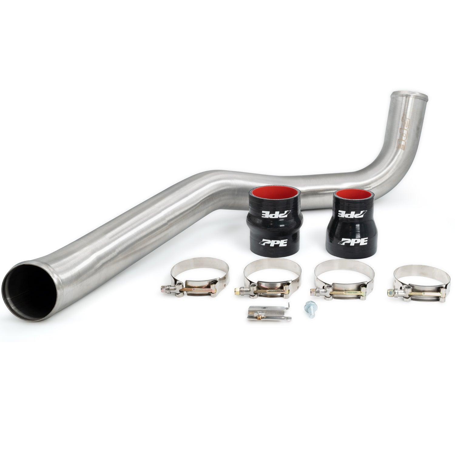 2004.5-2010 Duramax Hot Side Intercooler Charge Pipe 3" Stainless Steel (115022000) - Pacific Performance Engineering