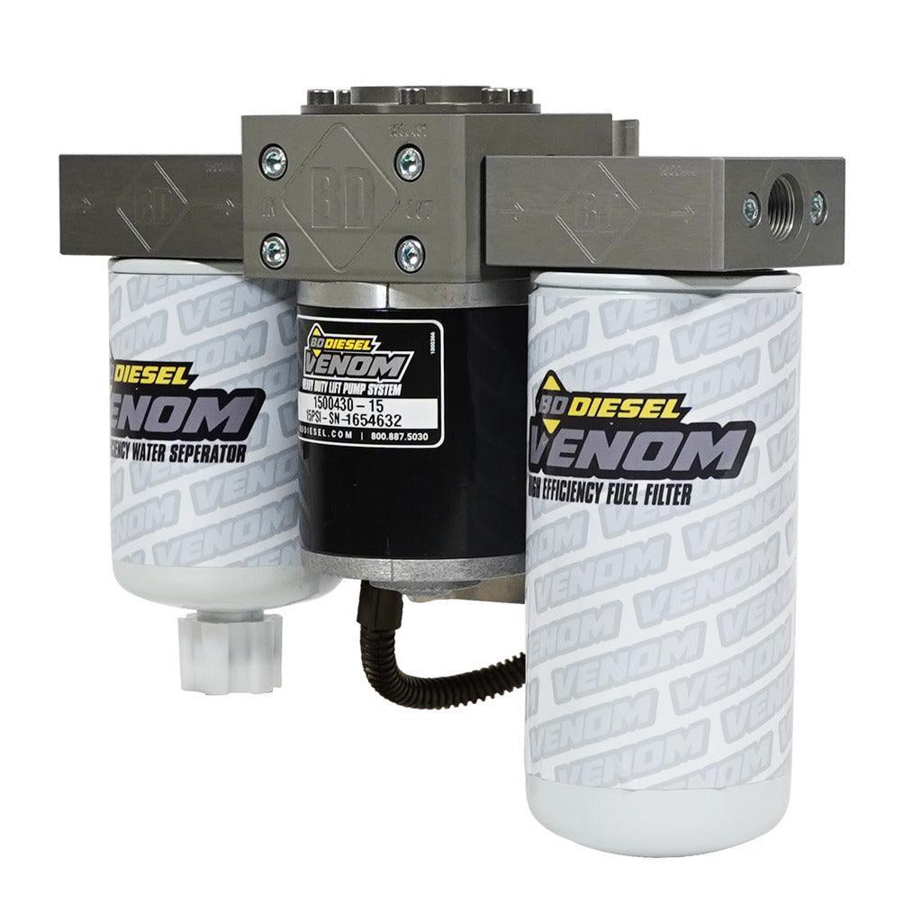 2005-2012 Cummins 5.9L/6.7L Venom Fuel Lift Pump C/W Filter & Separator (1050333) - BD Diesel