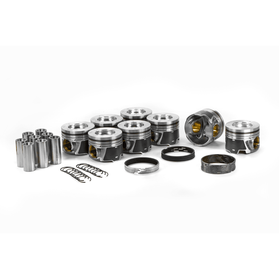 2006-2010 Duramax LBZ/LMM Dualoy Piston & Ring Kit (7210DKT) - Dualoy Pistons