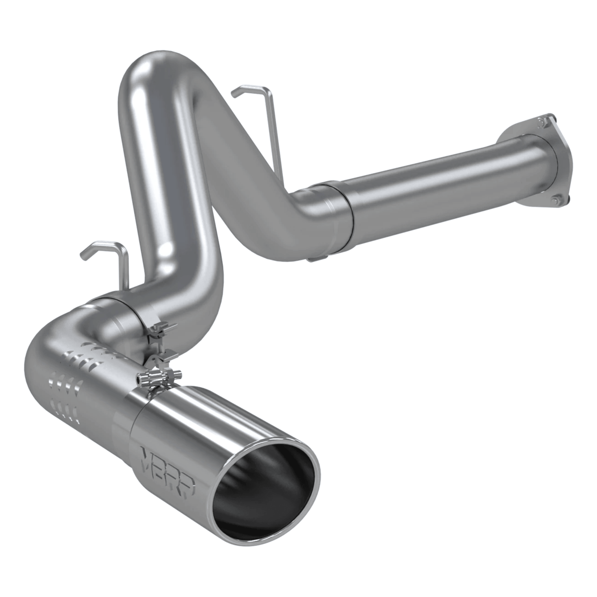 2007-2010 Duramax LMM Aluminized 4" DPF Back Exhaust (S6026AL) - MBRP