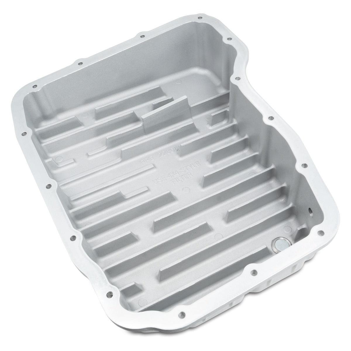 2007-2022 Cummins 6.7L HD 68RFE Aluminum Deep Transmission Pan (228052120) - Pacific Performance Engineering