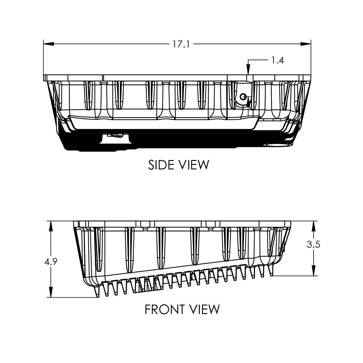 2007-2022 Cummins 6.7L HD 68RFE Aluminum Deep Transmission Pan (228052120) - Pacific Performance Engineering