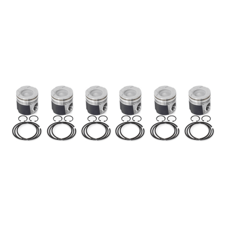 2007.5-2018 Cummins 6.7L Industrial Injection Drop-In Piston Kit (PDM-3732FCC.020) - Industrial Injection