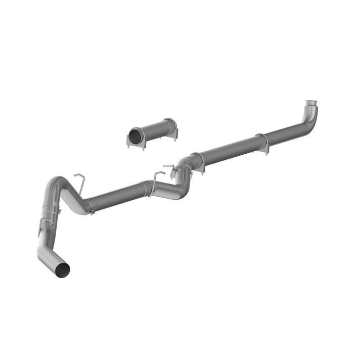 2007.5-2010 Duramax LMM P1 4" Downpipe Back Exhaust - No Muffler (C6004PLM)