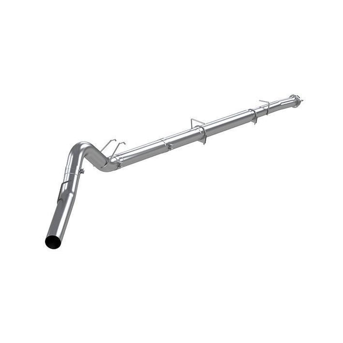 2008-2010 Powerstroke 6.4L P1 5" Downpipe Back Race Exhaust - No Muffler (C6268PLM)