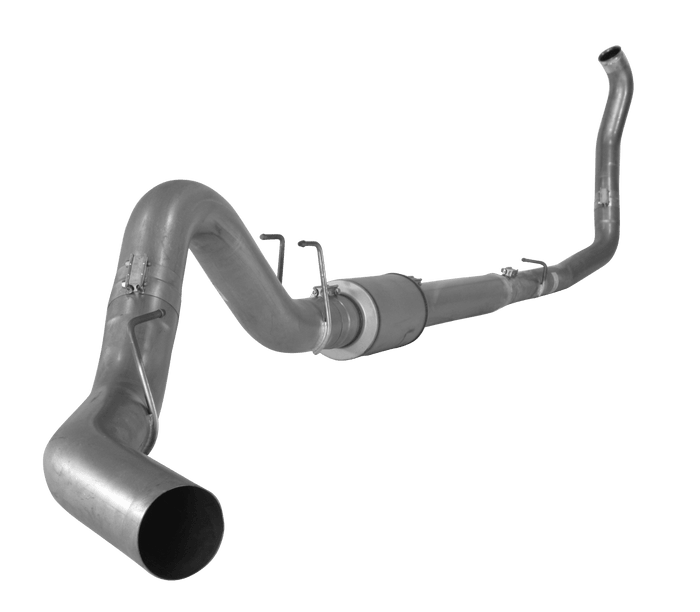 2008-2010 Powerstroke 6.4L 4" Turbo Back Exhaust w/ Muffler (421010) - Mel's Manufacturing