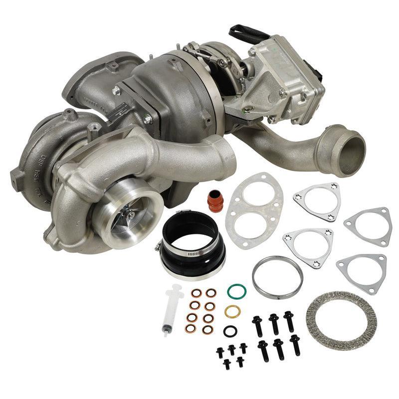 2008-2010 Powerstroke 6.4L Screamer V2S Twin Turbocharger Kit (1047083) - BD Diesel