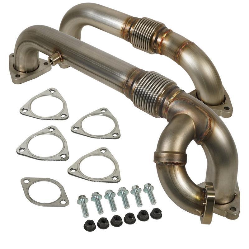 2008-2010 Powerstroke 6.4L Up-Pipe Kit w/ EGR Connector (1043909) - BD Diesel