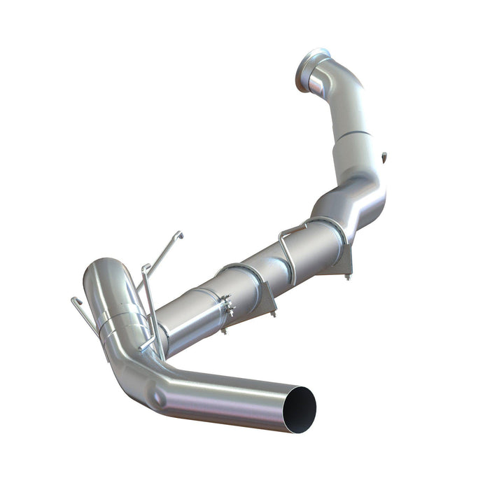 2010-2012 Cummins 6.7L P1 5" Turbo back Race Exhaust - No Muffler (C6146PLM)