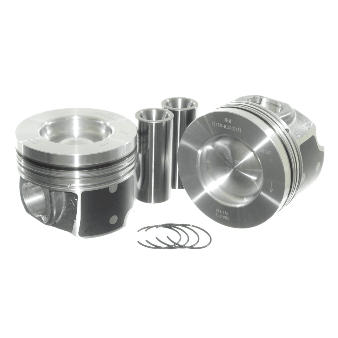 2010-2017 Duramax LML/LGH Dualoy Piston & Ring Kit (7225DKT) - Dualoy Pistons