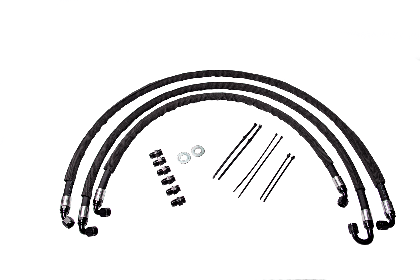 2011-2014 Duramax LML Heavy Duty Replacement Transmission Cooler Lines (FPE-TL-LML-1114) - Fleece Performance