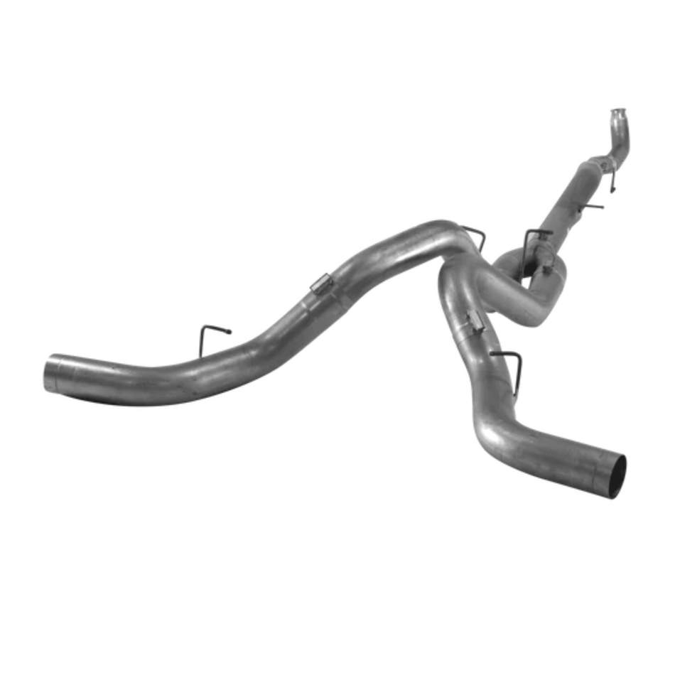 2011-2015 Duramax LML 5" Downpipe Back Dual Exhaust No Muffler (531013) - Mel's Manufacturing