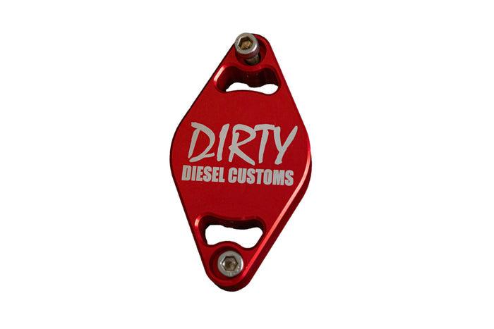 2011-2016 Duramax LML Intake Resonator Delete Plate (LML-INT-A032) - Dirty Diesel Customs