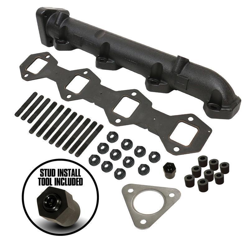 2011-2016 Powerstroke 6.7L BD Diesel Drivers Side Exhaust Manifold Kit (1043006) - BD Diesel