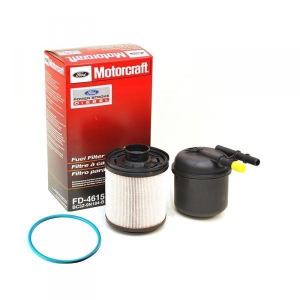 2011-2016 Powerstroke 6.7L Motorcraft OEM Fuel/Water Separator Filters (FD4615) - Motorcraft