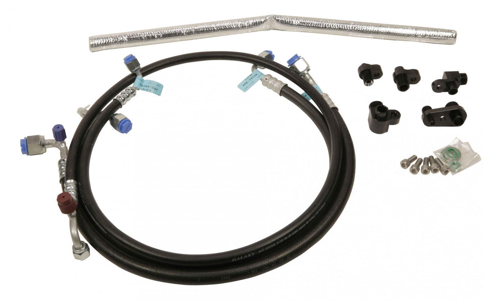 2013-2018 Cummins 6.7L A/C Line Reroute Kit (FPE-AC-KIT-1316) - Fleece Performance