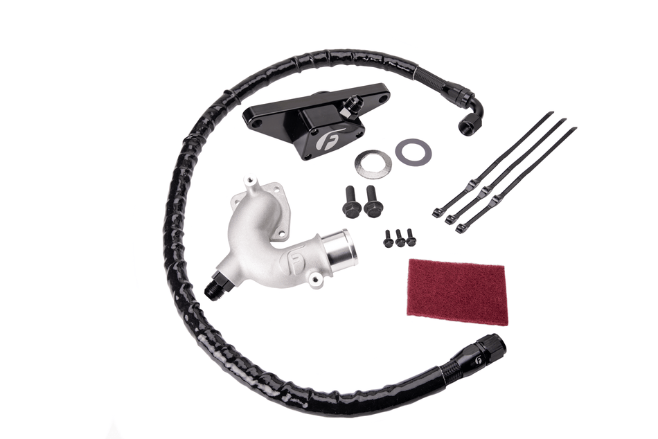 2013-2018 Cummins 6.7L Coolant Bypass Kit (FPE-CLNTBYPS-CUMMINS-1318) - Fleece Performance