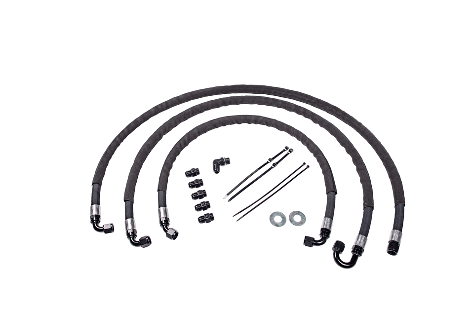 2015-2016 Duramax LML Heavy Duty Replacement Transmission Cooler Lines (FPE-TL-LML-1516) - Fleece Performance