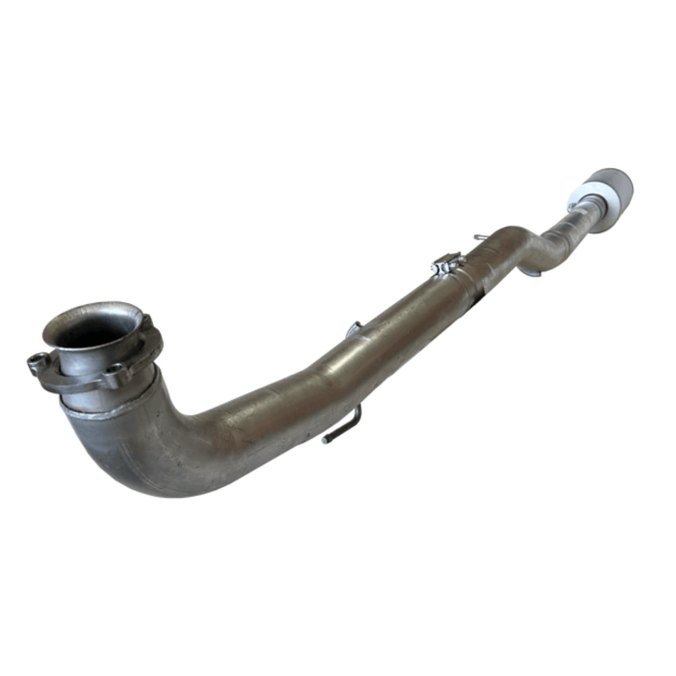 2015.5-2016 Duramax LML 4" Cat & DPF Race Pipe w/ Muffler (431030) - Mel's Manufacturing