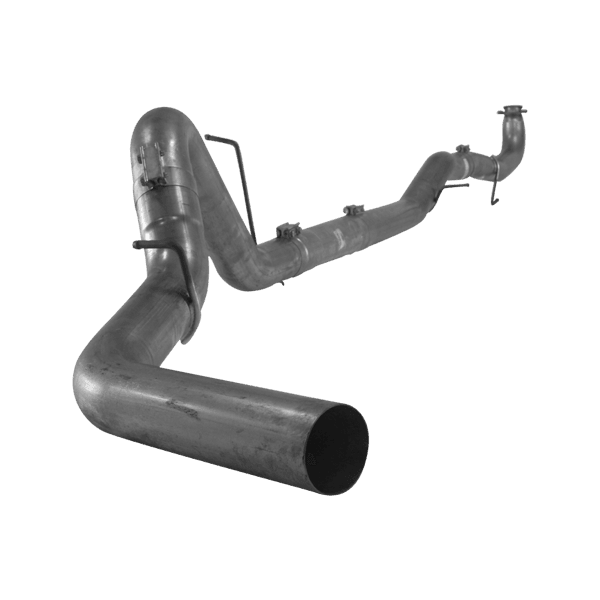 2015.5-2016 Duramax LML 4" Downpipe Back Exhaust No Muffler (431019) - Mel's Manufacturing